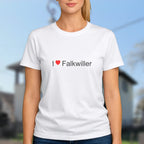 T-shirt I love falkwiller