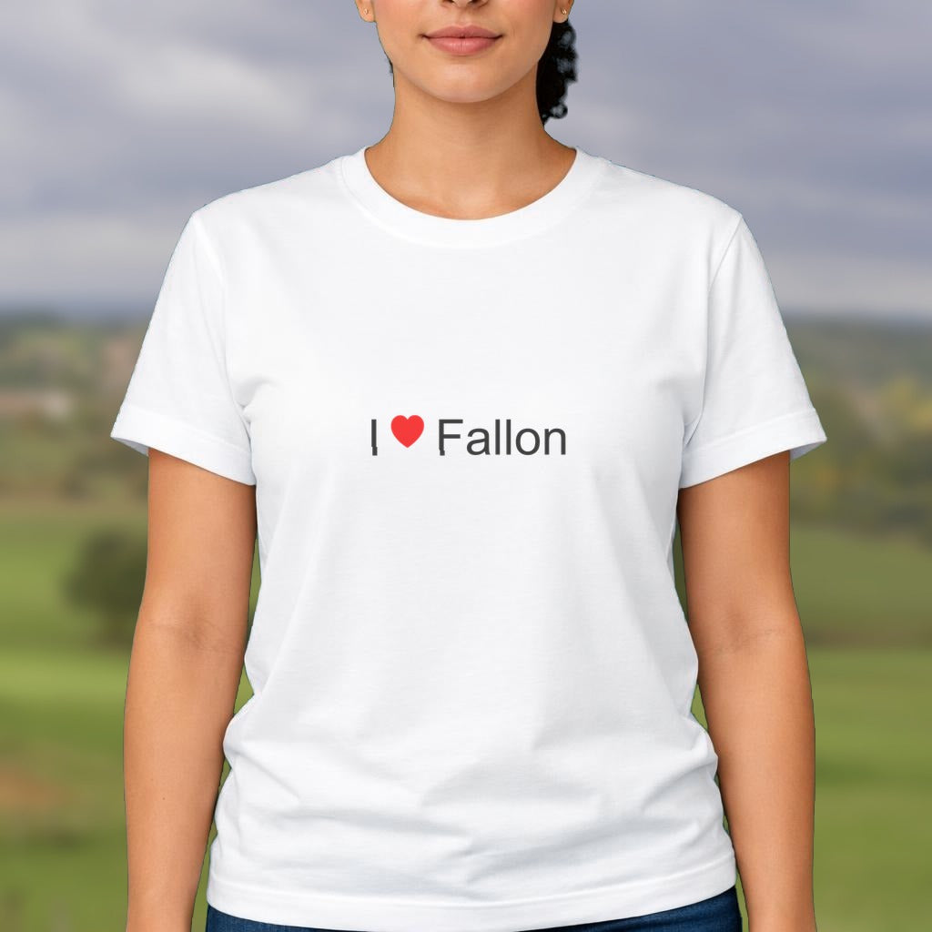 T-shirt I love fallon