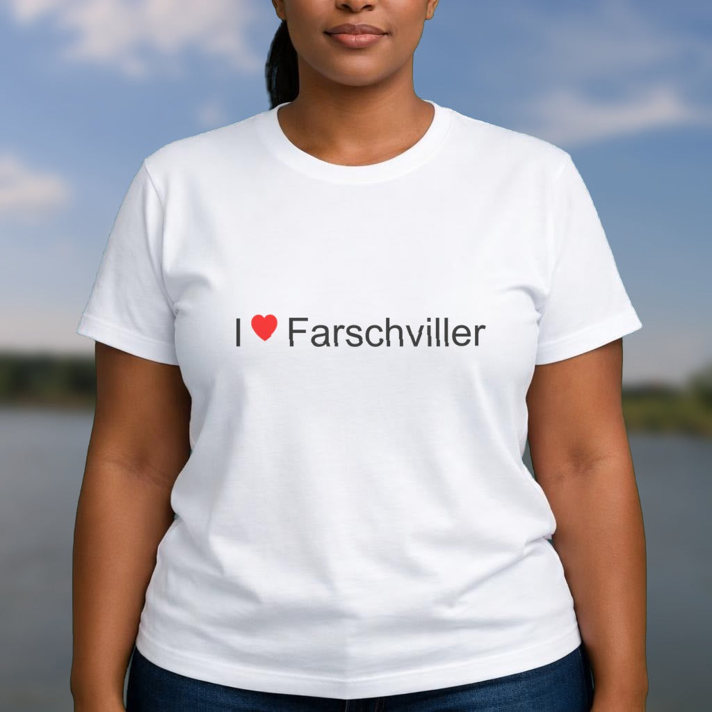 T-shirt I love farschviller