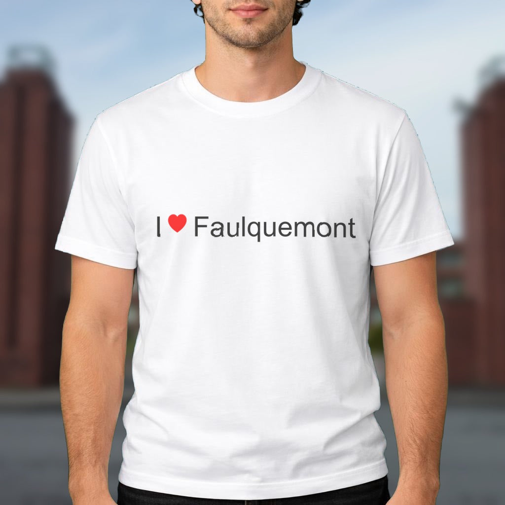 T-shirt I love faulquemont