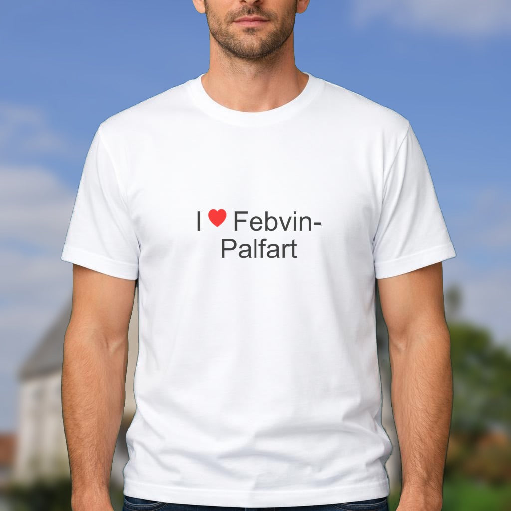 T-shirt I love febvin-palfart