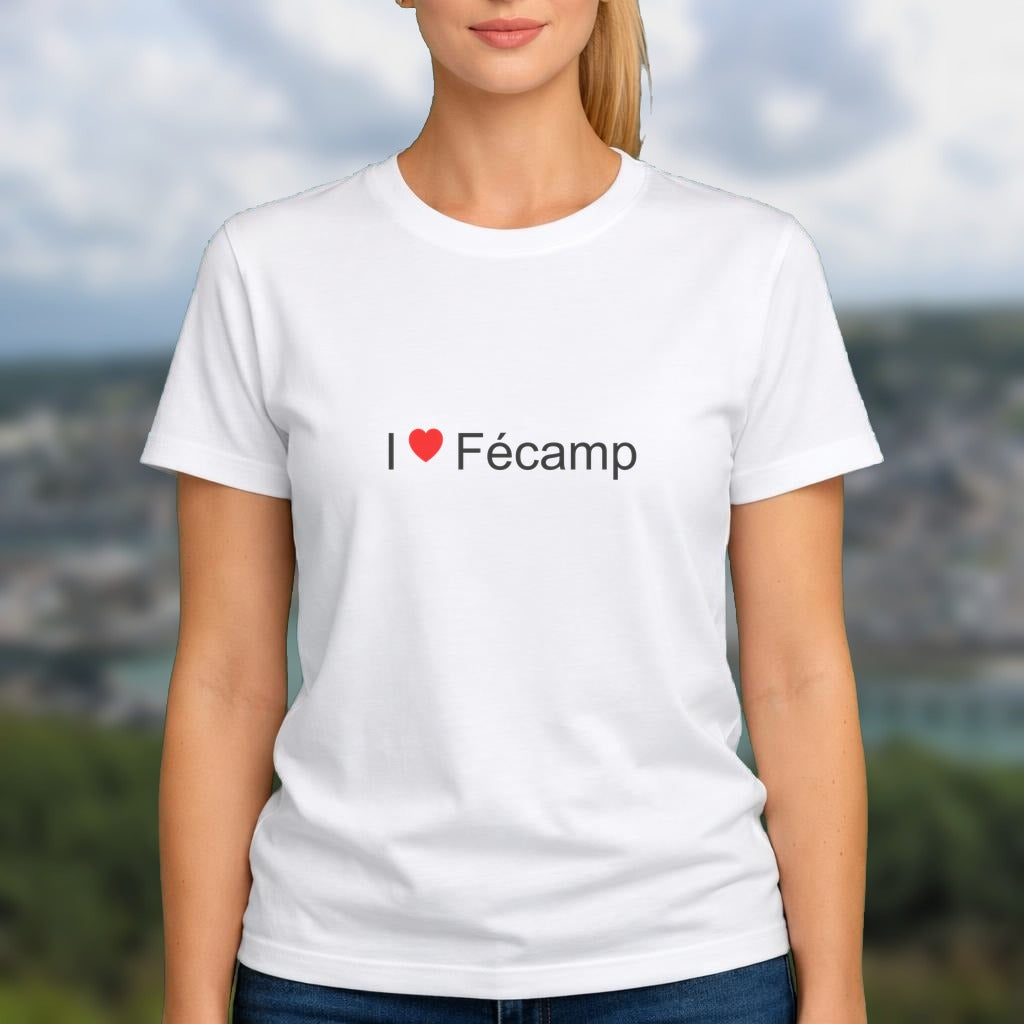 T-shirt I love fécamp