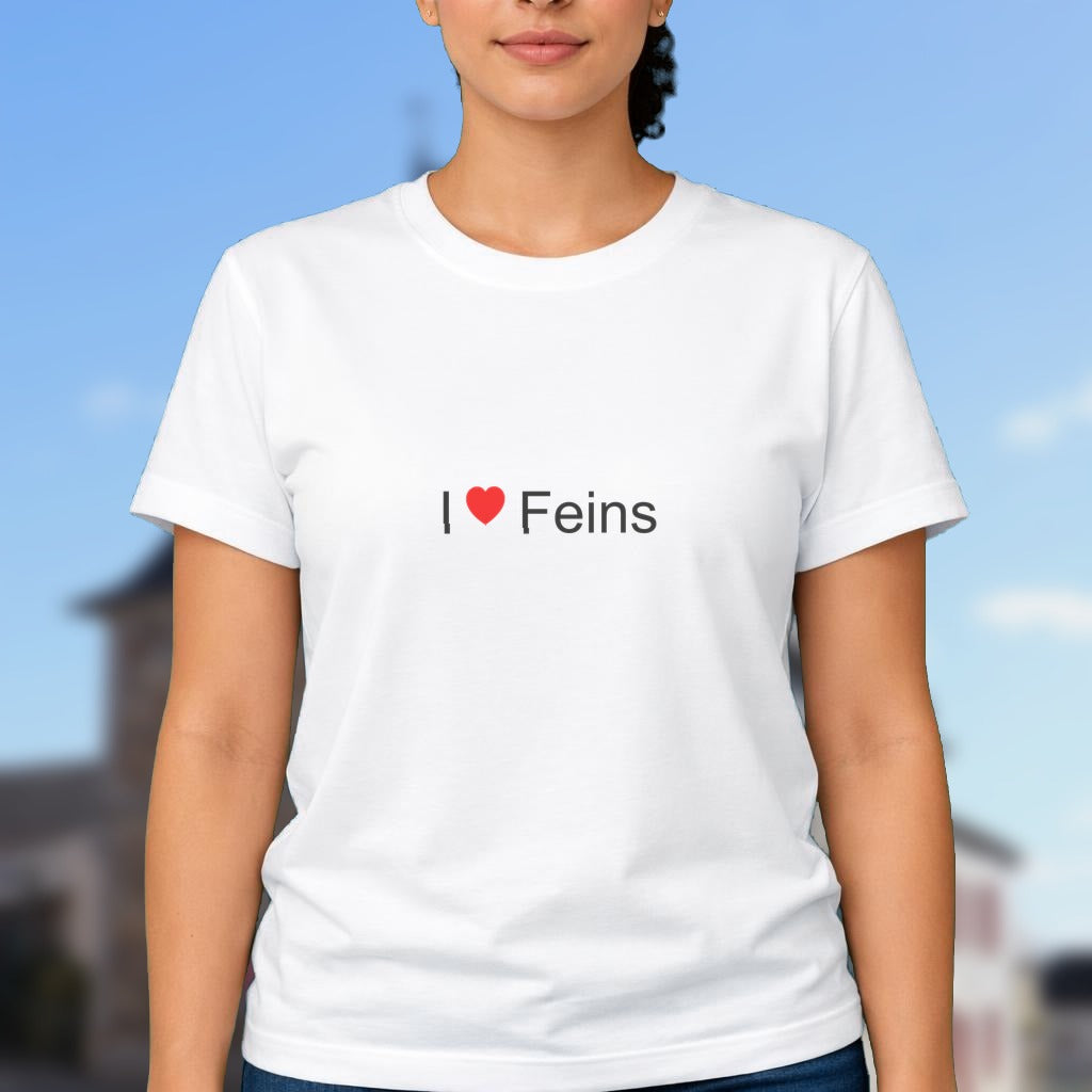 T-shirt I love feins