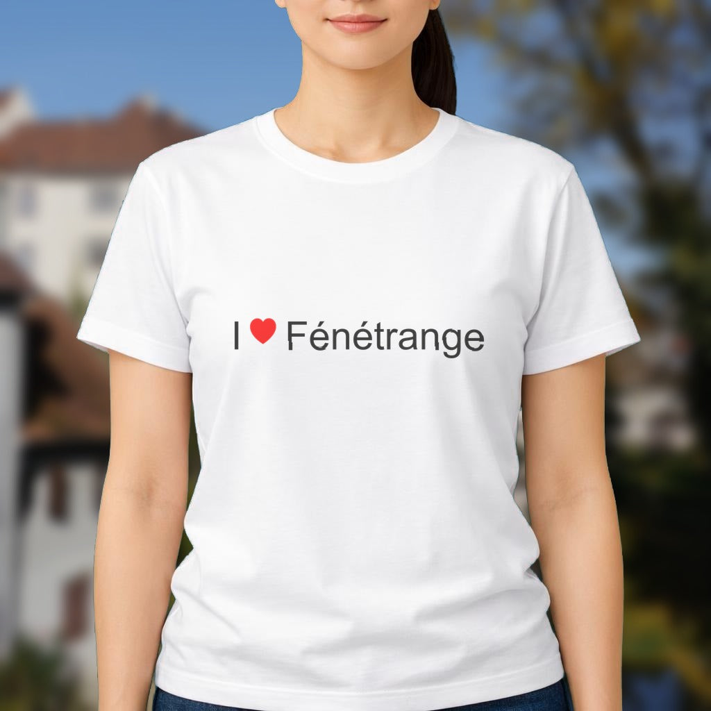 T-shirt I love fénétrange