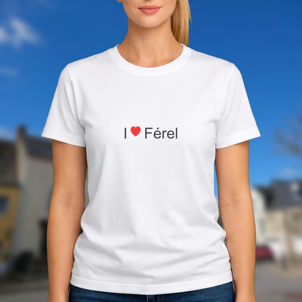 T-shirt I love férel