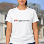 T-shirt I love fessenheim