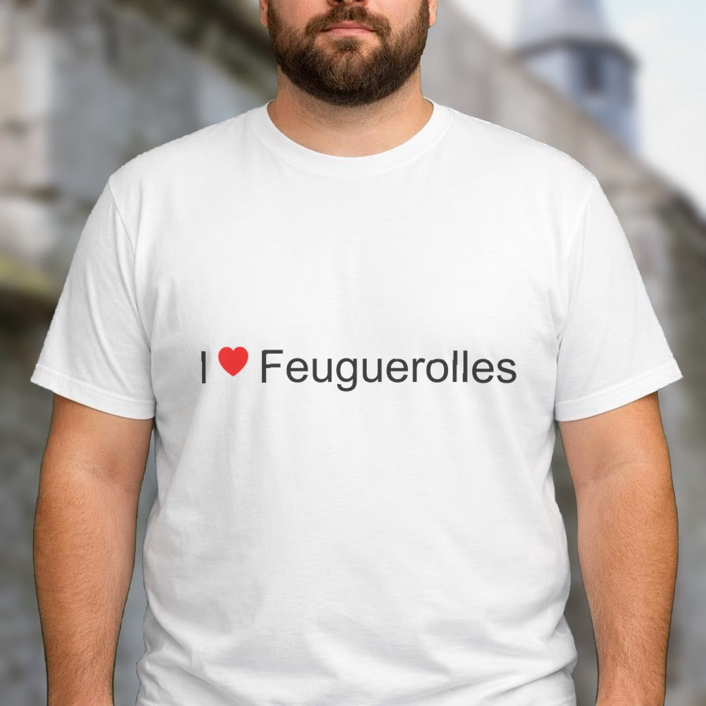 T-shirt I love feuguerolles