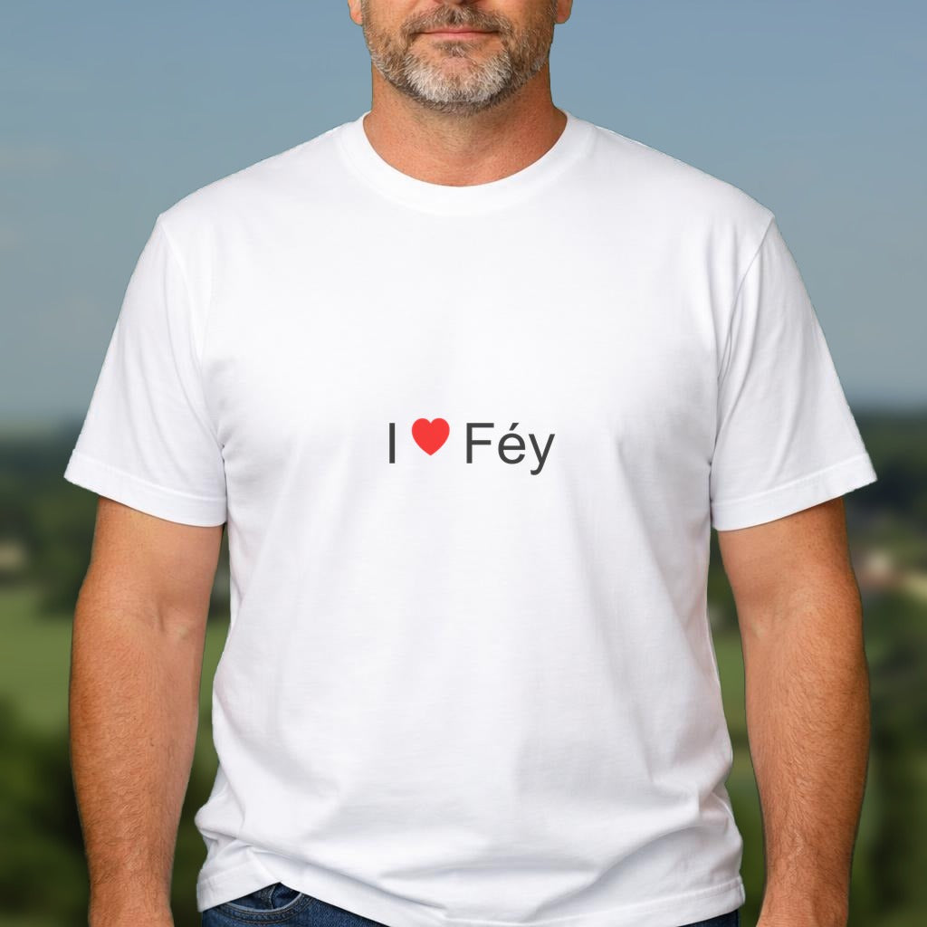 T-shirt I love féy