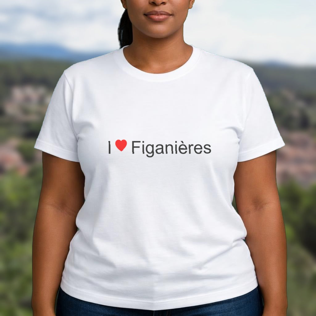 T-shirt I love figanières