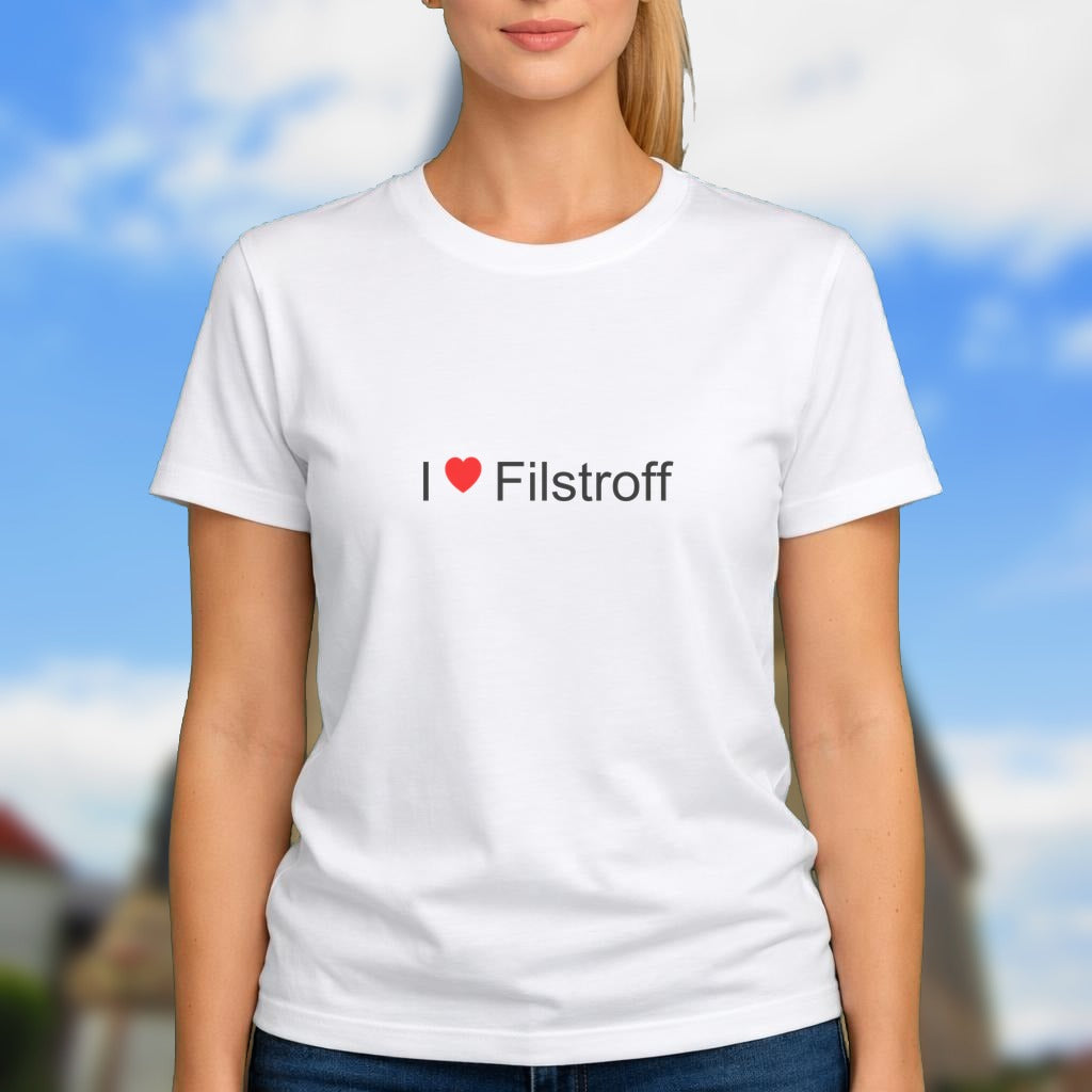 T-shirt I love filstroff