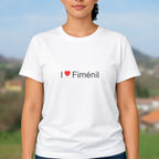 T-shirt I love fiménil