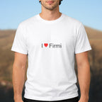 T-shirt I love firmi