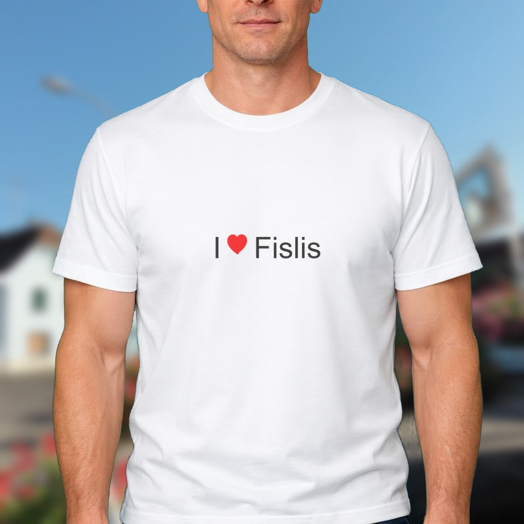 T-shirt I love fislis