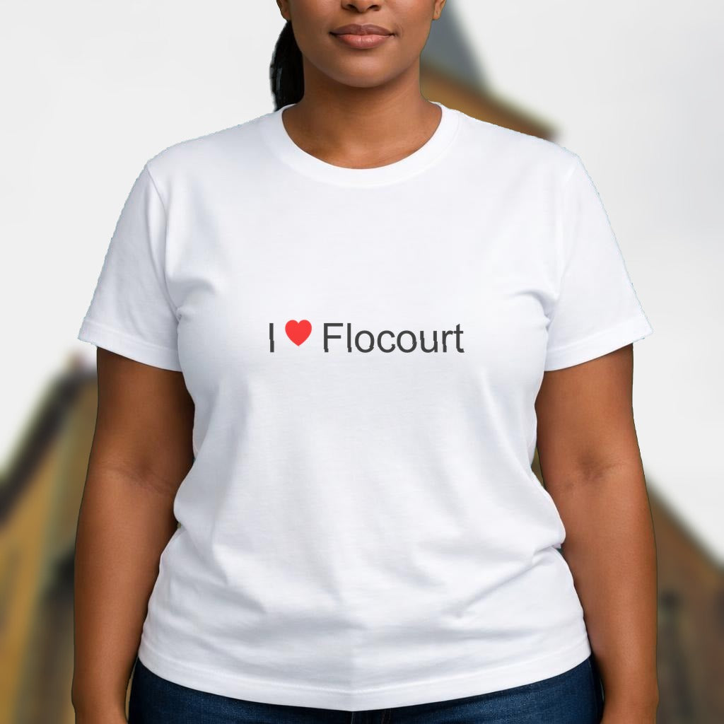 T-shirt I love flocourt
