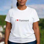T-shirt I love florimont