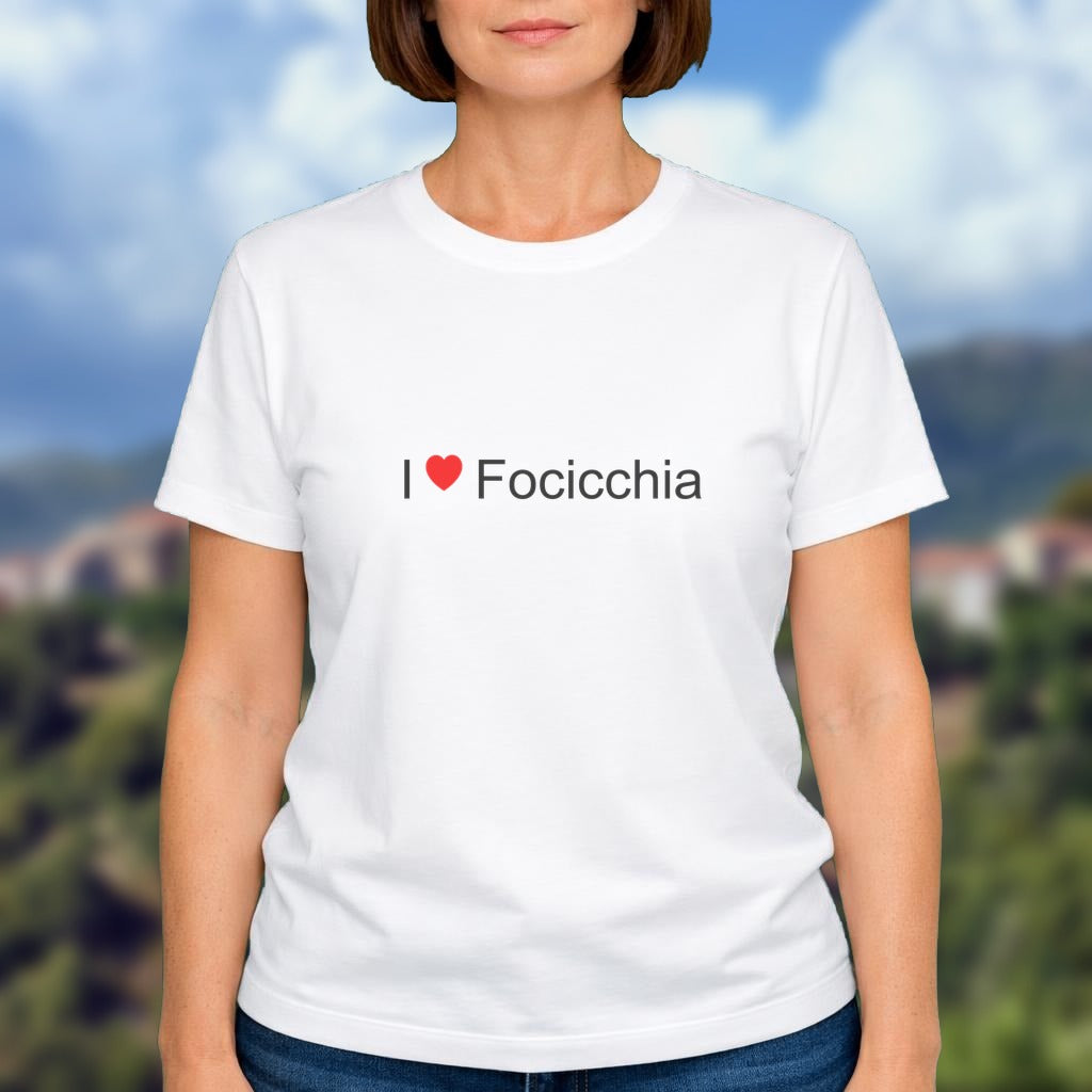 T-shirt I love focicchia