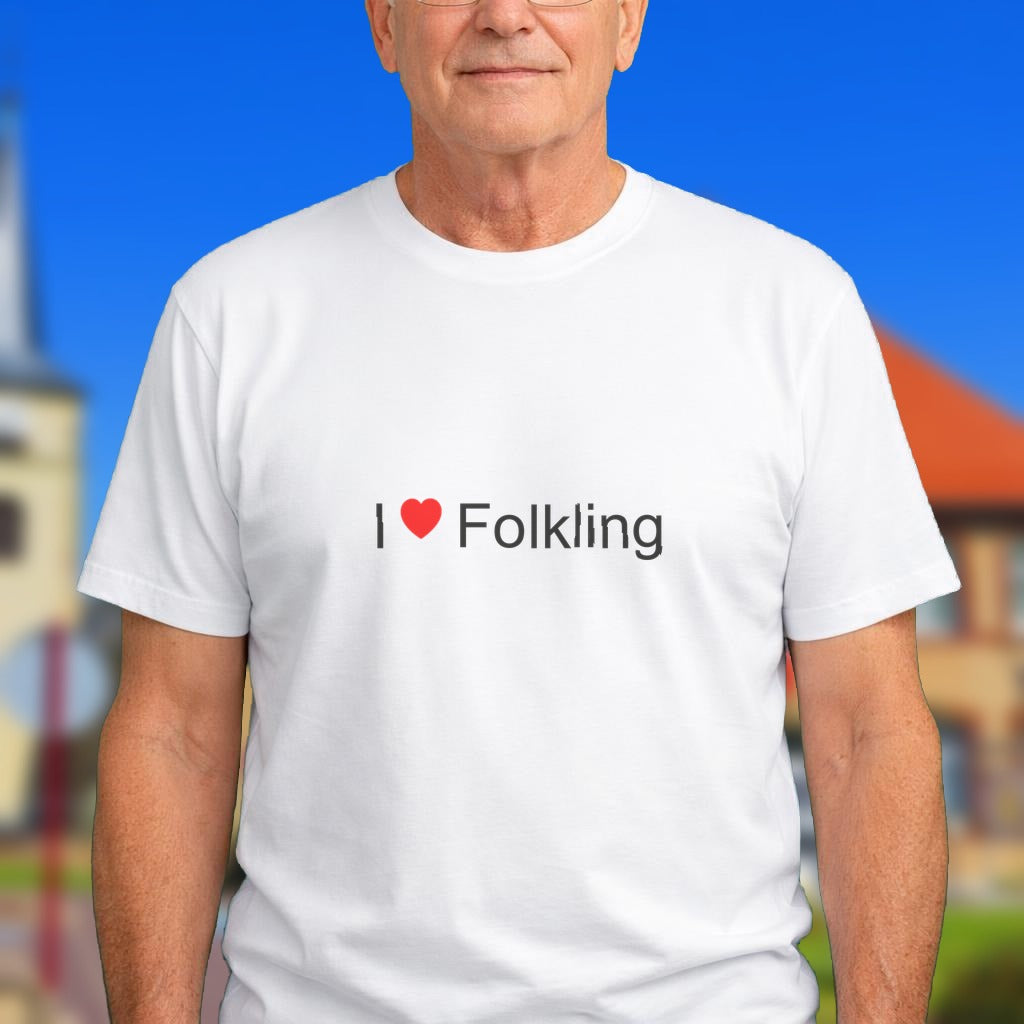 T-shirt I love folkling