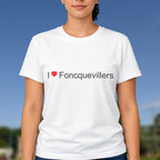 T-shirt I love foncquevillers