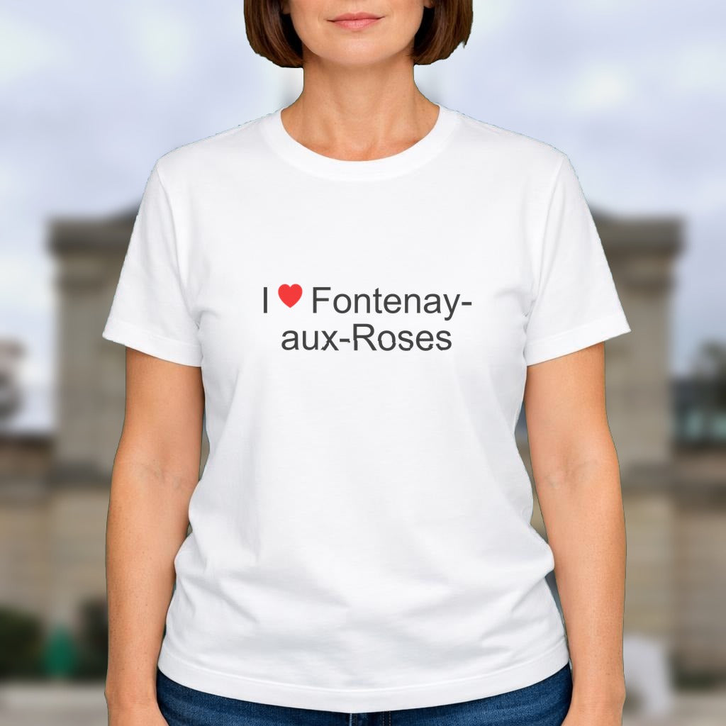 T-shirt I love fontenay-aux-roses