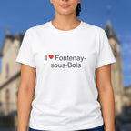 T-shirt I love fontenay-sous-bois