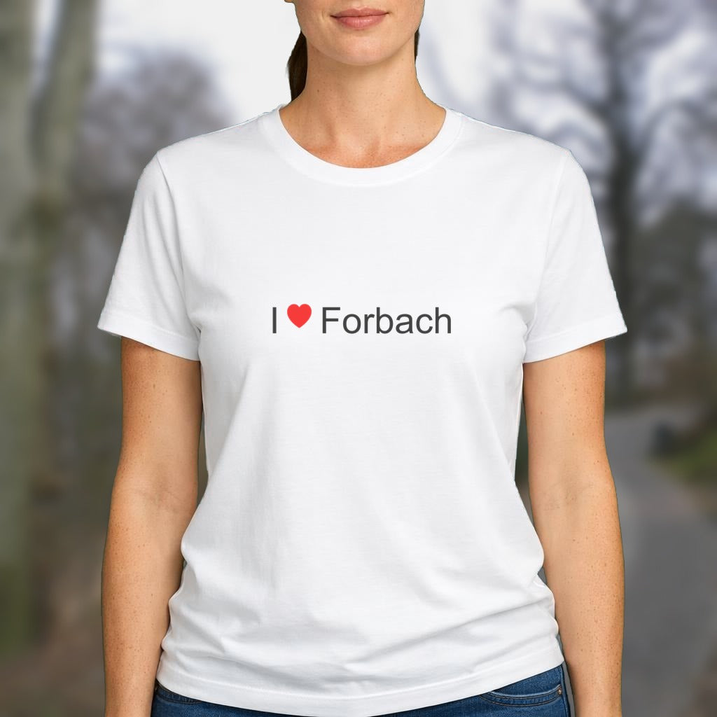 T-shirt I love forbach