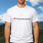 T-shirt I love forcalqueiret
