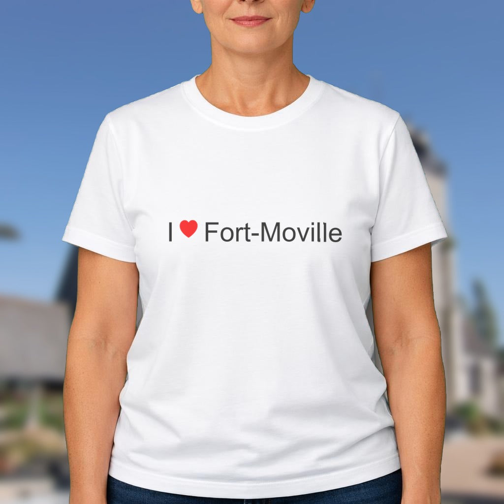 T-shirt I love fort-moville