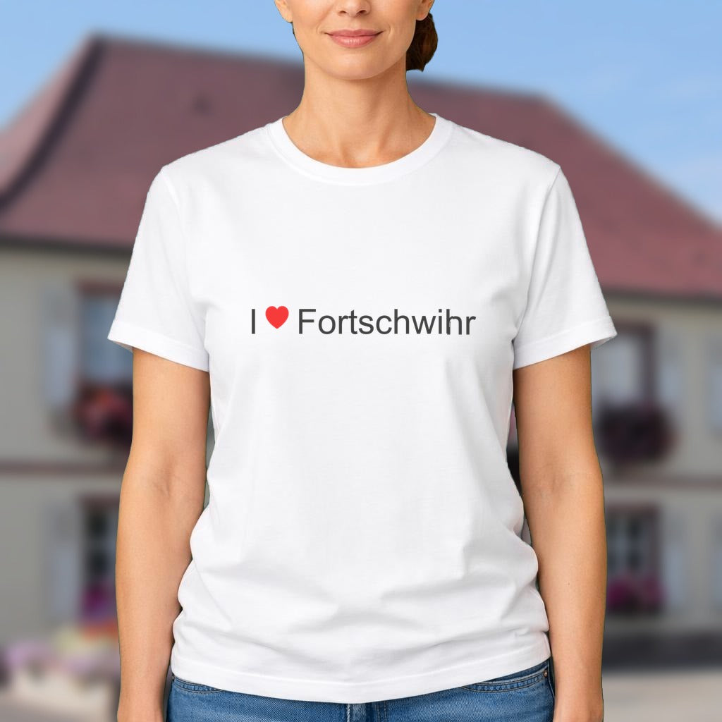 T-shirt I love fortschwihr