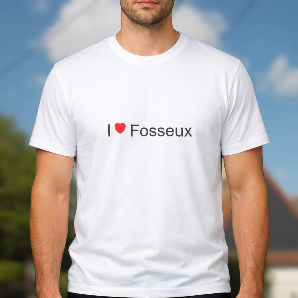 T-shirt I love fosseux