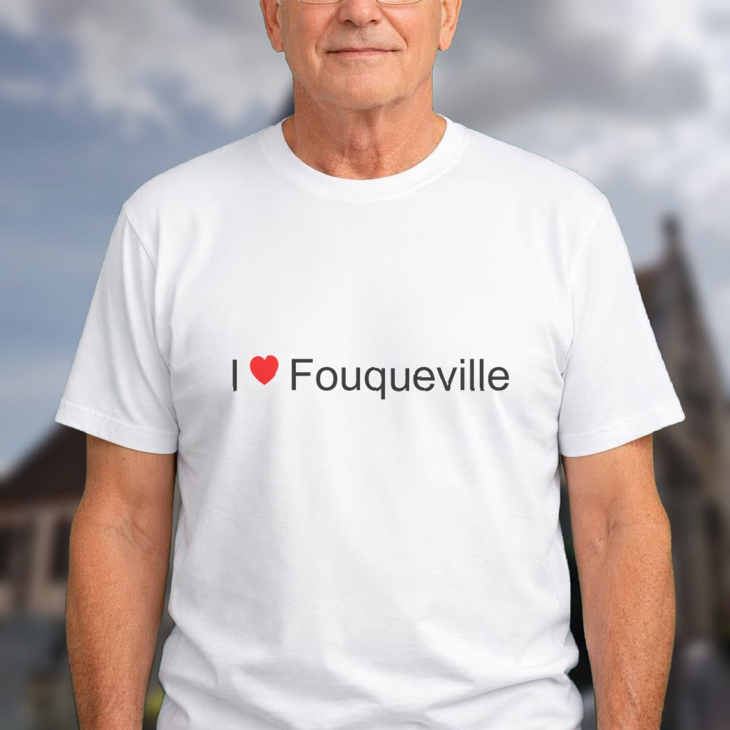 T-shirt I love fouqueville