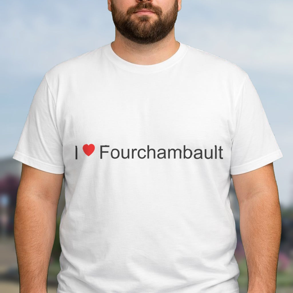 T-shirt I love fourchambault