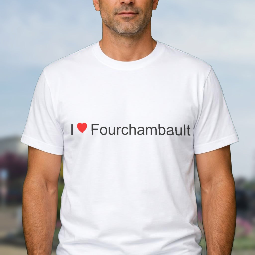 T-shirt I love fourchambault