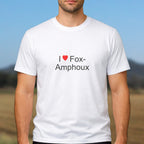 T-shirt I love fox-amphoux