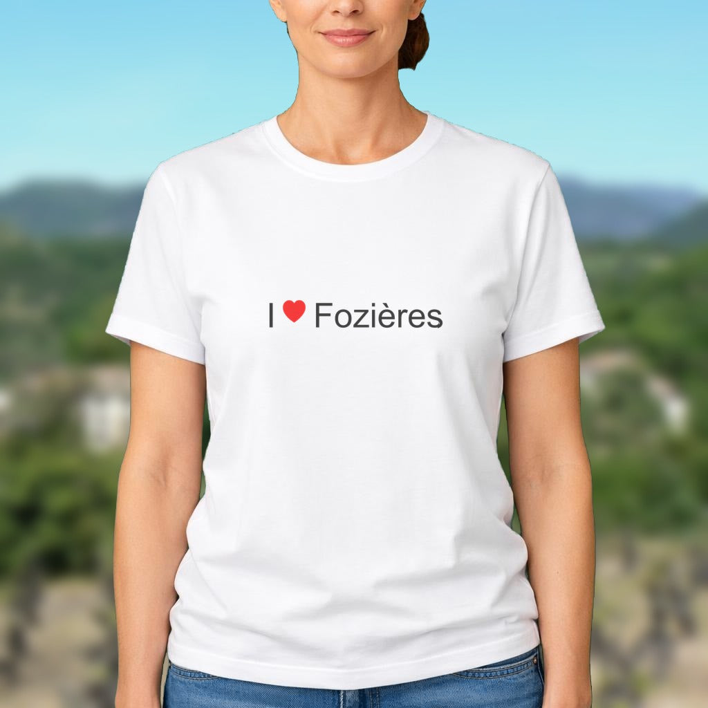 T-shirt I love fozières