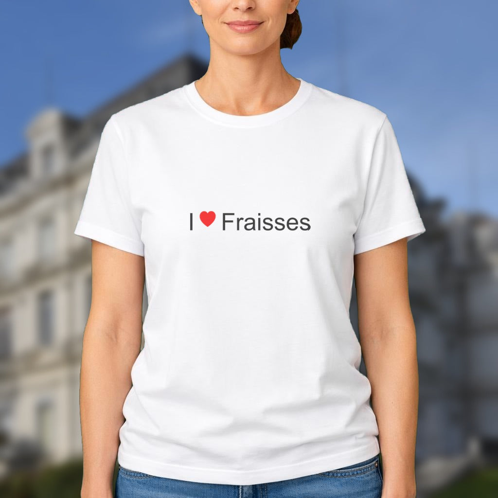 T-shirt I love fraisses