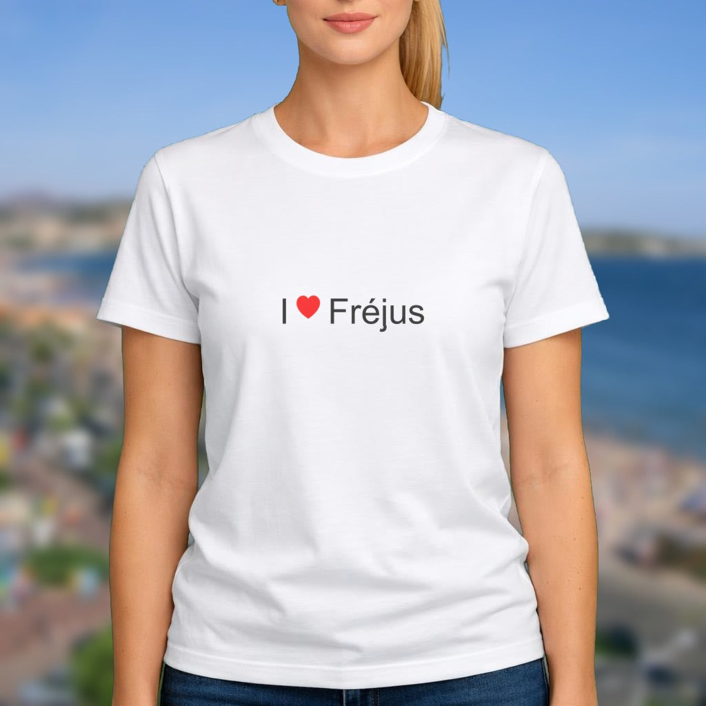 T-shirt I love fréjus