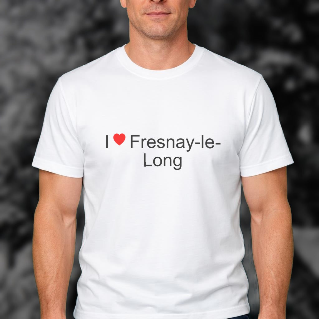 T-shirt I love fresnay-le-long