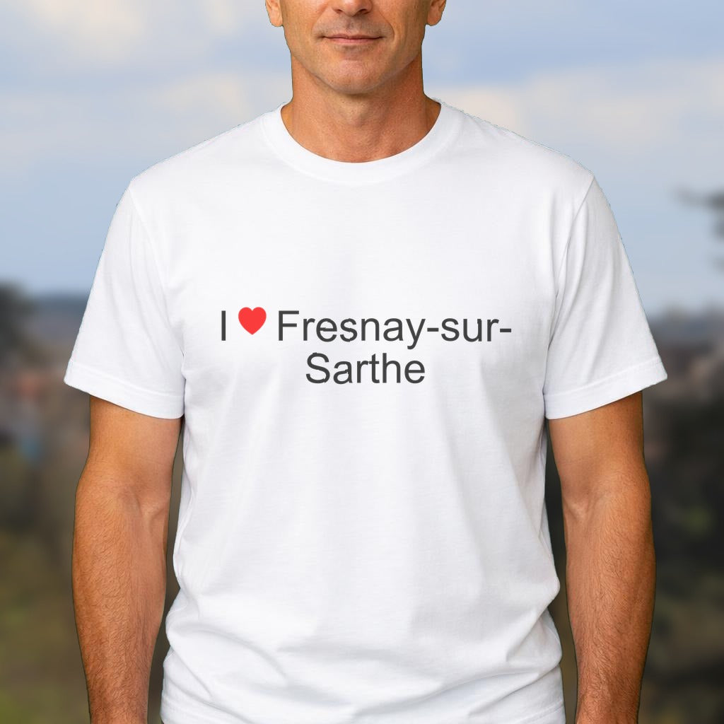 T-shirt I love fresnay-sur-sarthe