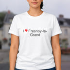 T-shirt I love fresnoy-le-grand