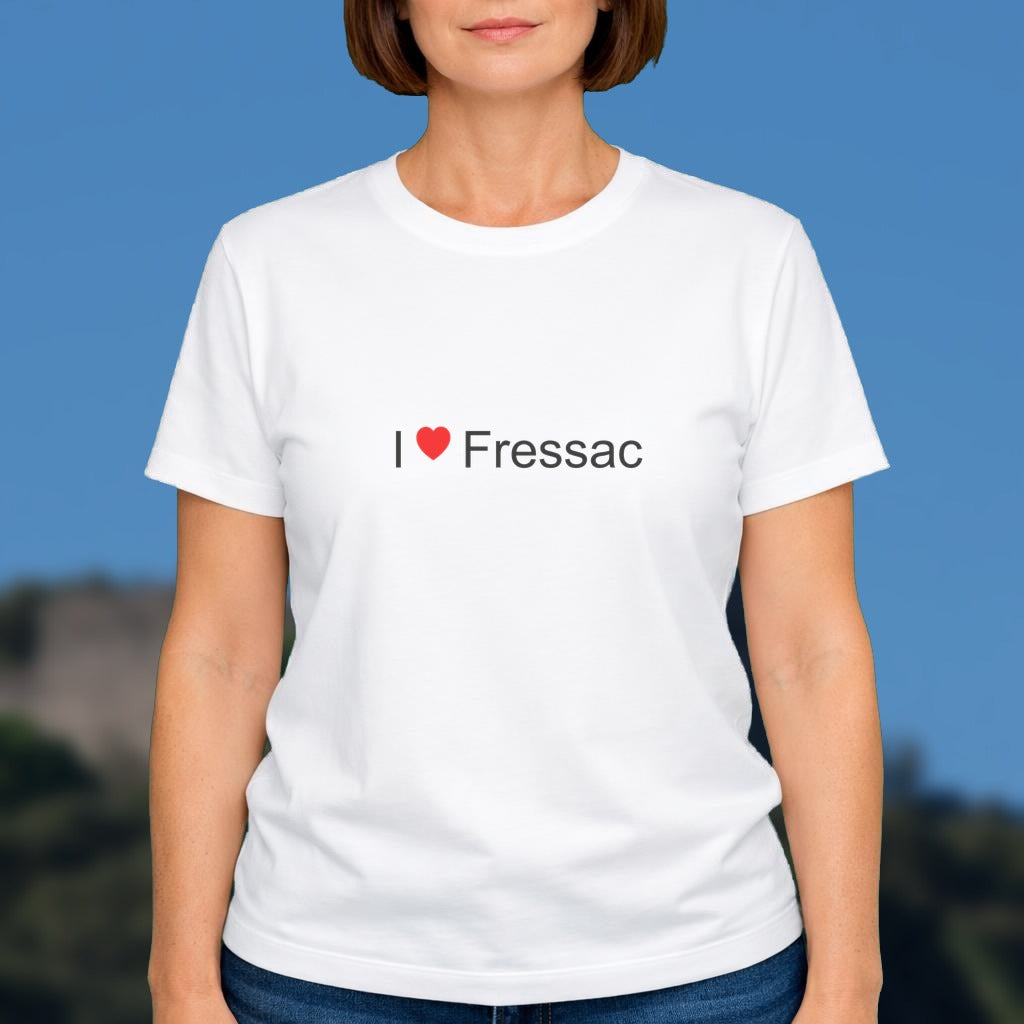 T-shirt I love fressac