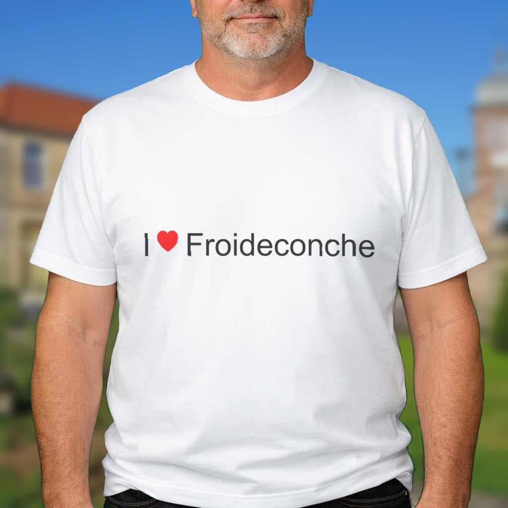 T-shirt I love froideconche