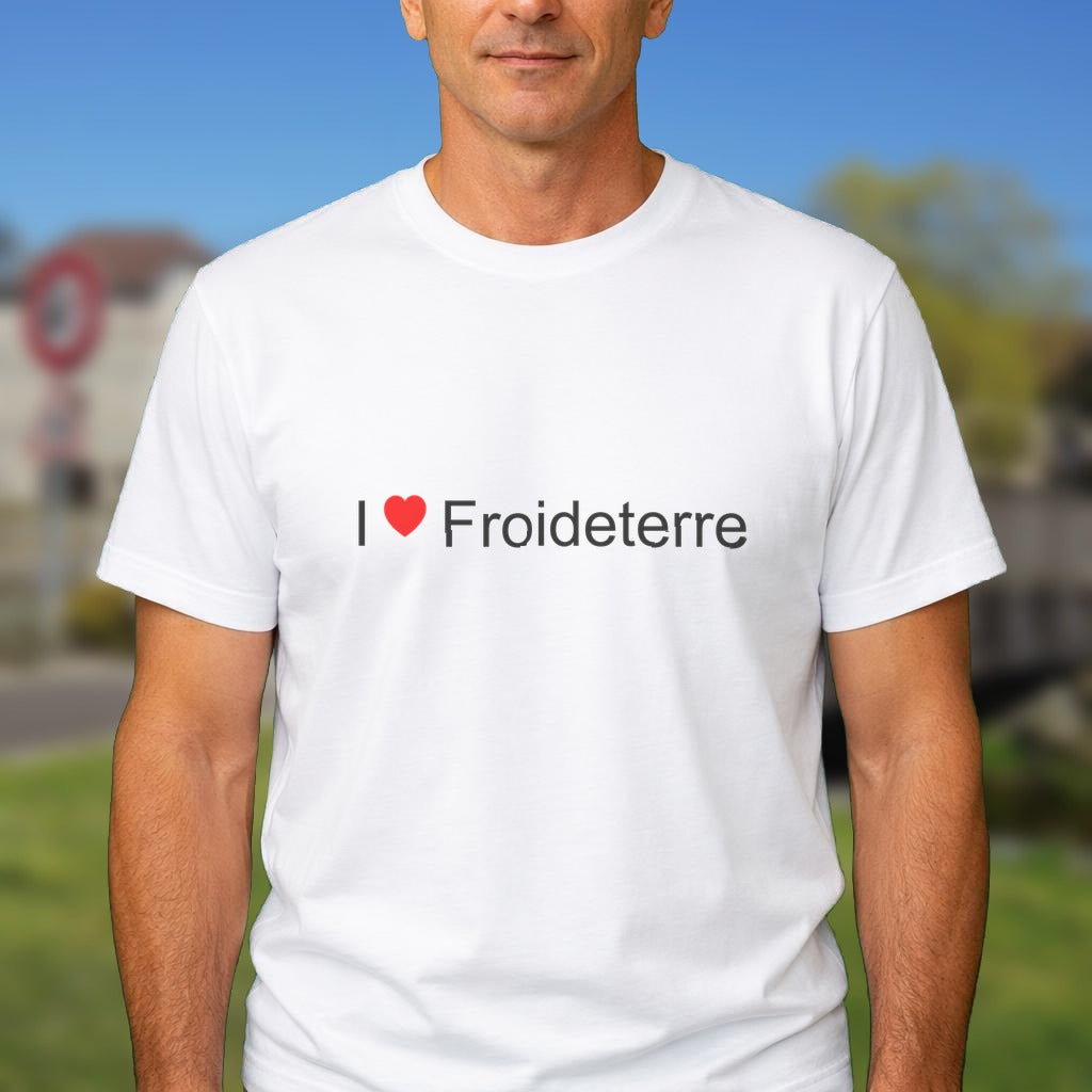 T-shirt I love froideterre