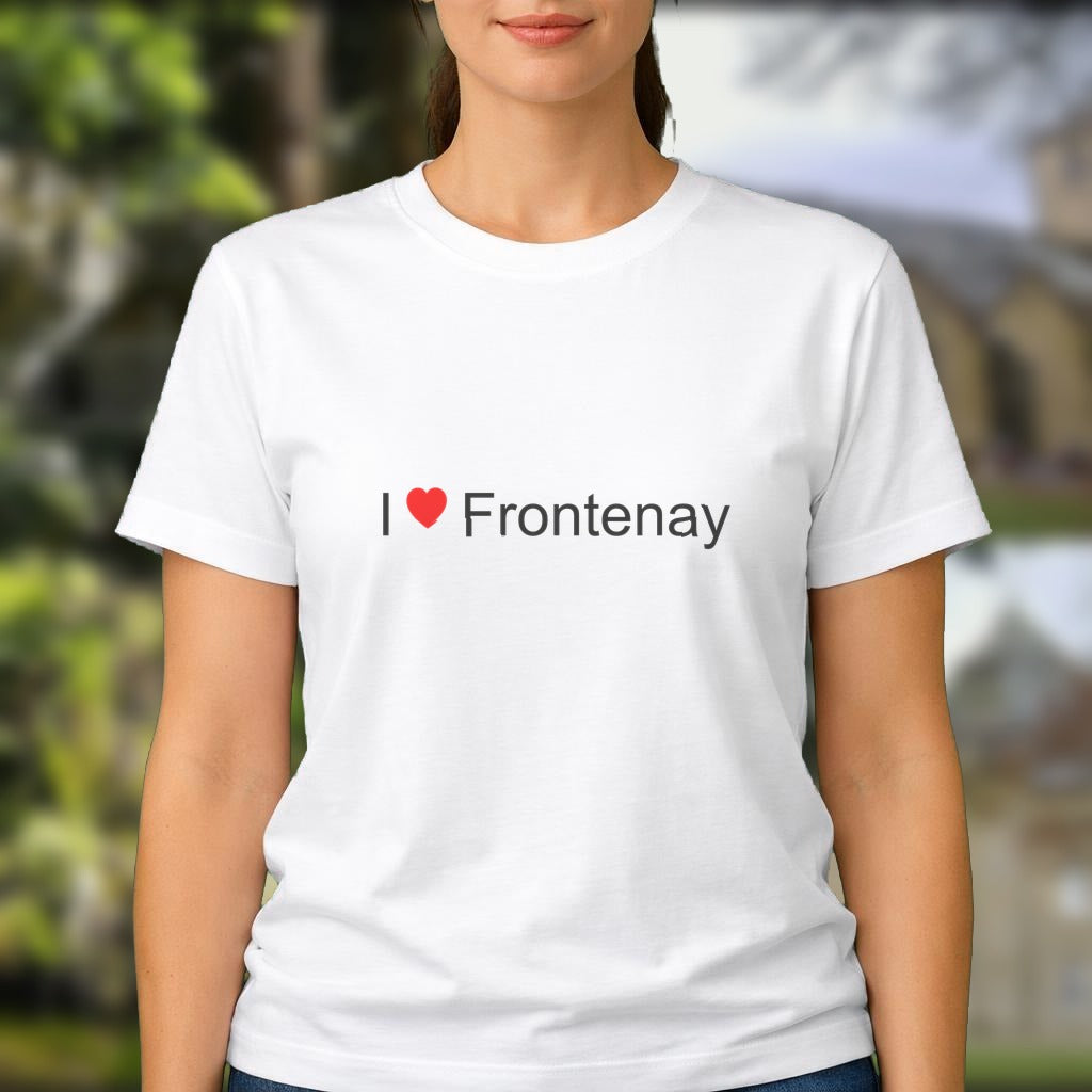 T-shirt I love frontenay