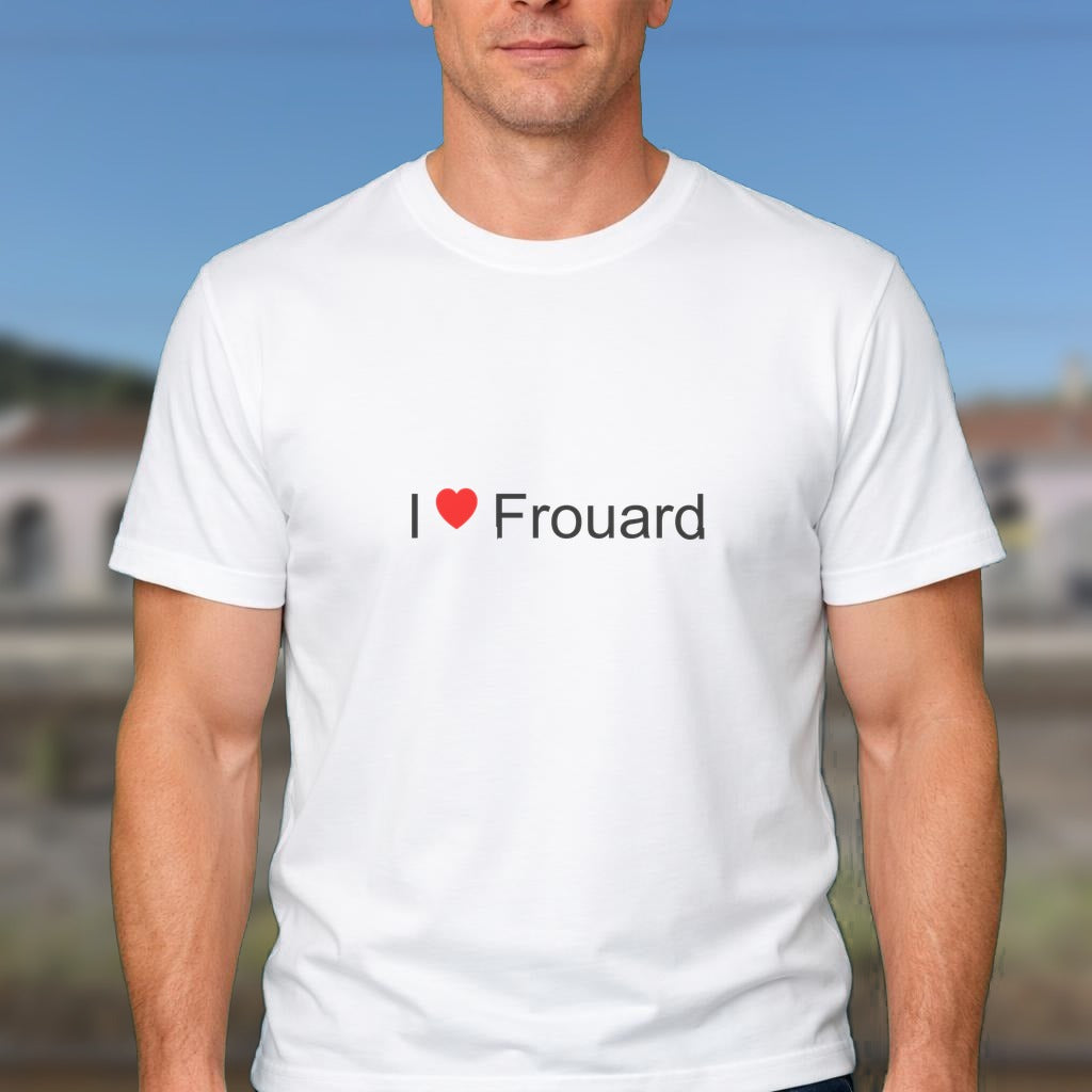 T-shirt I love frouard