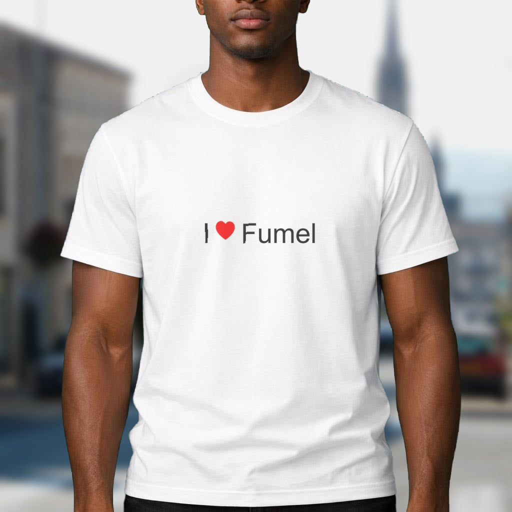 T-shirt I love fumel