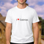 T-shirt I love gabrias