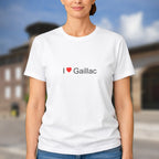 T-shirt I love gaillac