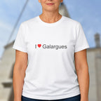 T-shirt I love galargues