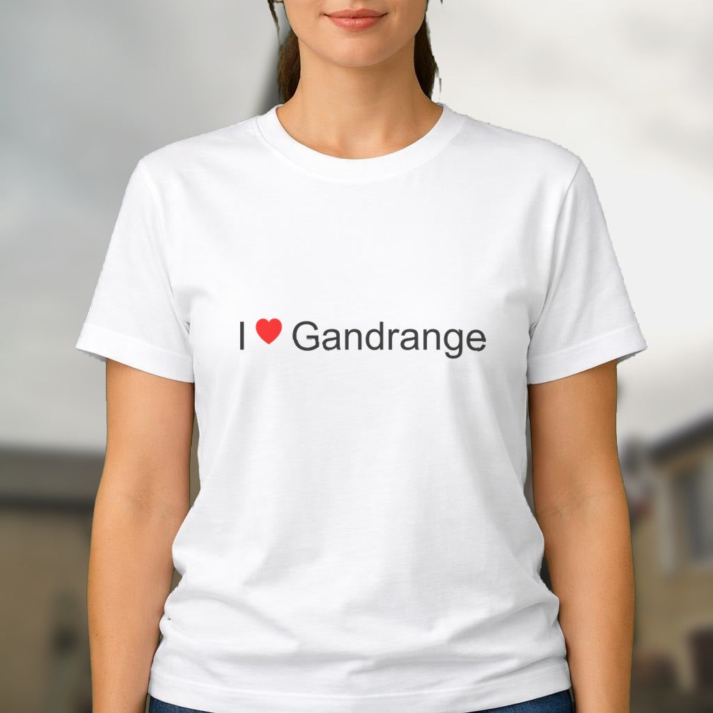 T-shirt I love gandrange