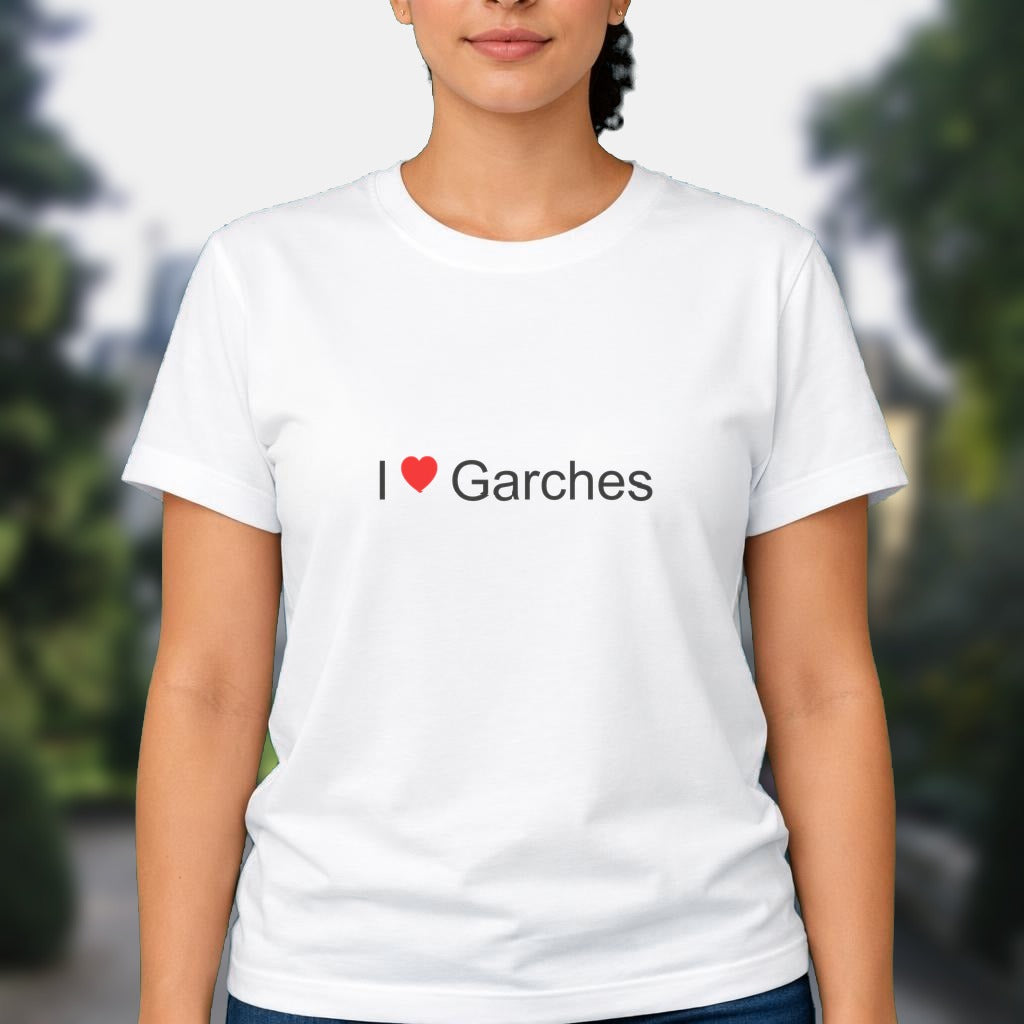 T-shirt I love garches